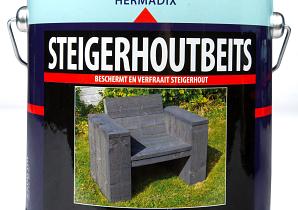 STEIGERHOUTBEITS ROTSGRIJS   op=op