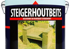 STEIGERHOUTBEITS ZEEGROEN   op=op