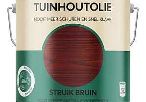 Tuinhoutolie struik bruin 