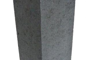 Betonpoer antraciet ruw TH-12 200x200x580mm incl stelanker 52.0897