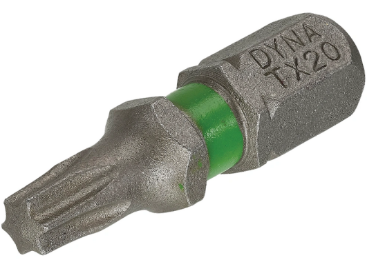 DYNAPLUS SCHROEFBIT Torx 25MM verpakt per 10st