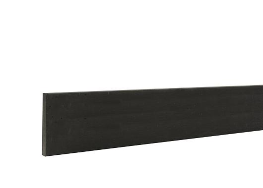 Betonplaat gecoat antraciet tbv gleufpalen 224cm   W32125