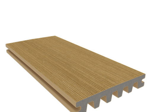 NewTechWood vlonderplank enkelzijdig houtstructuur 23x138/4000