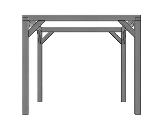 Schaduwpergola zwart 300x300