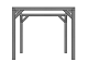 Schaduwpergola zwart 300x300