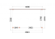 Aanbouwveranda Ancona 4800x3300x2600mm (bxdxh) links       52.2604