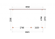 Aanbouwveranda Ancona 4950x3300x2600mm (bxdxh) rechts       52.2609