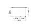 Aanbouwveranda Modena 4300x3000x2700mm (bxdxh) rechts       52.7208